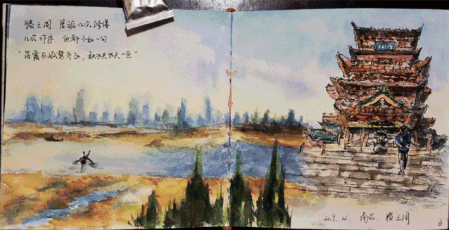 当她拿起画笔，密室便有了温度