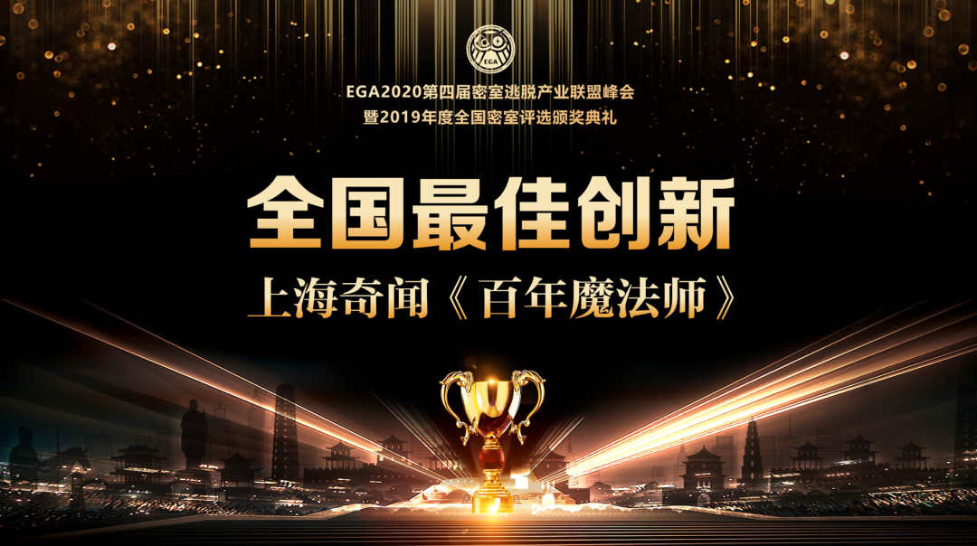 EGA2019年度全国密室评选颁奖典礼回顾